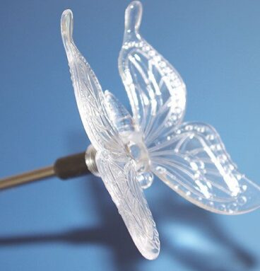 Zahradní sada solárních LED světel - Kolibřík, motýl