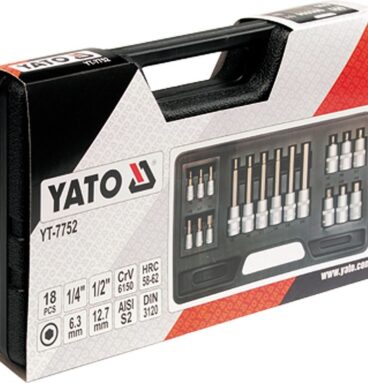 Bity sada 18 ks - imbus 3 - 12 mm