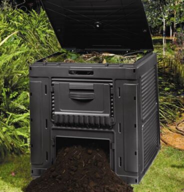 E - kompostér 470L - s podstavcem