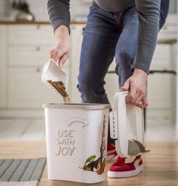 Kontejner na krmivo CODY, 24 x 17 x 32, plast, 10 l