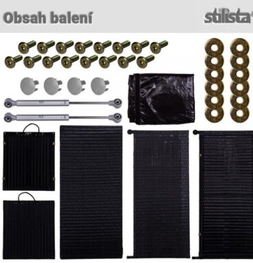 STILISTA Zahradní úložný box, krémová, 122 x 62 x 56 cm