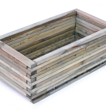 Dekorativní obdélníkový květináč, velký