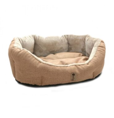 Pelíšek Ben, 90 cm, hnědá/béžová