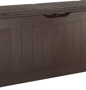 Zahradní box Hollywood, 270 l, hnědý