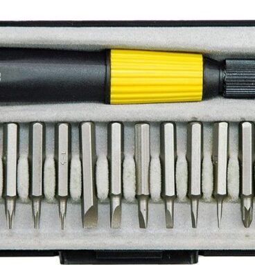 Šroubovák hodinářský + bity 21 ks