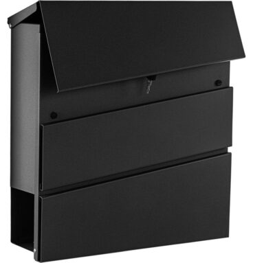 Poštovní schránka Brusel, 37 x 37 x 11 cm, antracit