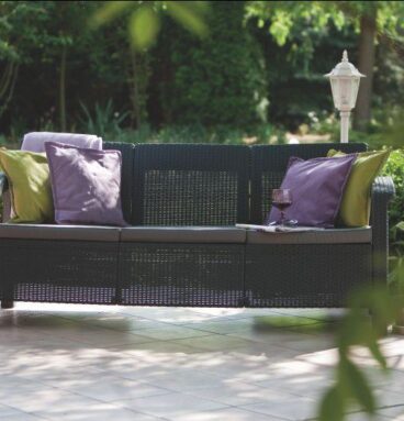 Zahradní pohovka CORFU LOVE SEAT MAX antracit