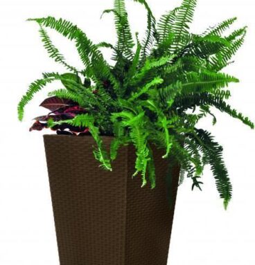Květináč Rattan planter, velikost M