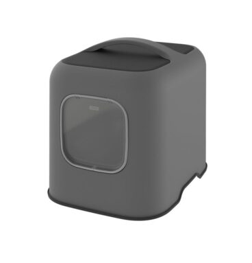 BIALA TOALETA PRO KOČKY, antracit