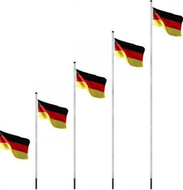 FLAGMASTER Vlajkový stožár s vlajkou, 650 cm