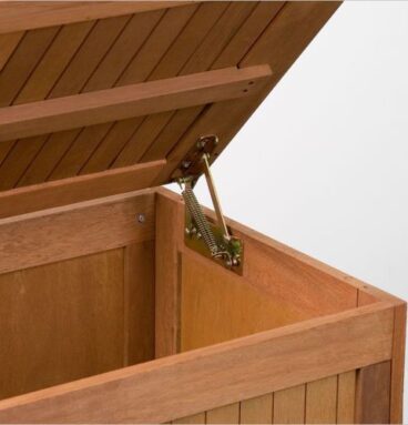 Zahradní box s polstrováním, 113 x 52,5 x 60,5 cm