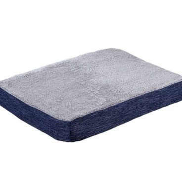 Polštář pro psy vel. L, 120 x 72 x 10 cm, modrý