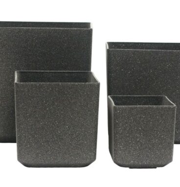Květináč Industrial Block, 43 x 43 x 43 cm