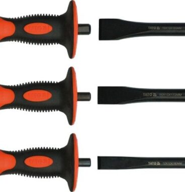 Sada sekáčů a vyrážečů s ochranou - 6 ks