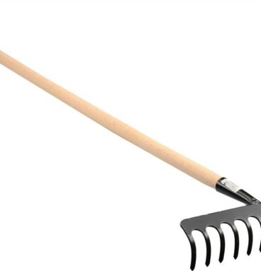 Hrábě, 12 zubů, s násadou