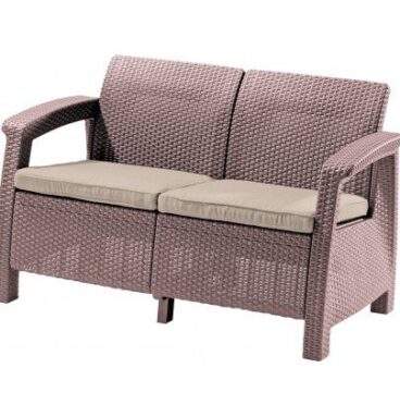 Pohovka CORFU LOVE SEAT - cappuccino