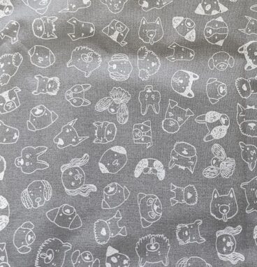 PETSY Pelíšek Max, 65 cm, šedá