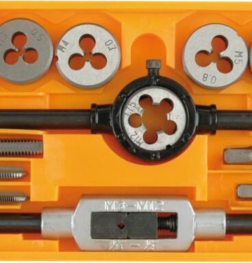 Sada závitníků a kruhové čelisti M3 - M12