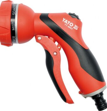 Yato Pistole postřikovací 1/2", 7 poloh, červená